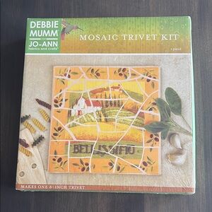 Debbie Mumm For Jo-Ann Fabrics Mosaic Trivet Kit Makes One 8-Inch Trivet New